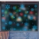 thumbnail image 2 of Adhesivos Decorativos Navideños De Copos De Nieve De Colores Lisos Adhesivos Estáticos Removibles Para Decorar Fiestas, 2 of 6