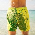 thumbnail image 4 of Men's Color-Changing , Summer Men's Quick-Drying Swimming Shorts, Gym Jogging Running Shorts, 4 of 6