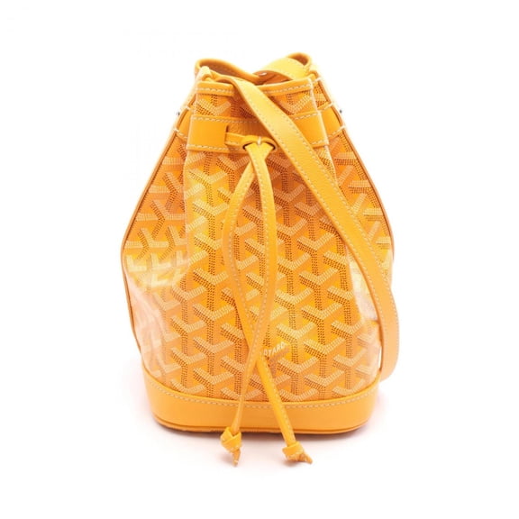 Pre-Owned Goyard GOYARD shoulder bag, coated canvas, women's, yellow, multicolor (Good)