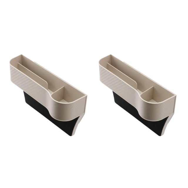 Guardoinrt Gap Filler Organizer High Cup with Holder Performance Beige Right 2Set