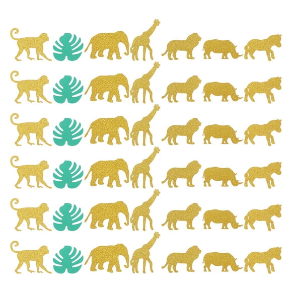 Tineasur Stylish Assorted Paper Scatters for Decoration 100Pcs