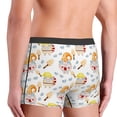 thumbnail image 4 of Rateoe Cute Gnome Summer Mens Boxer Briefs Poly Spandex Performance Boxer Briefs Underwear Hem Boxer Briefs - XX-Large, 4 of 8