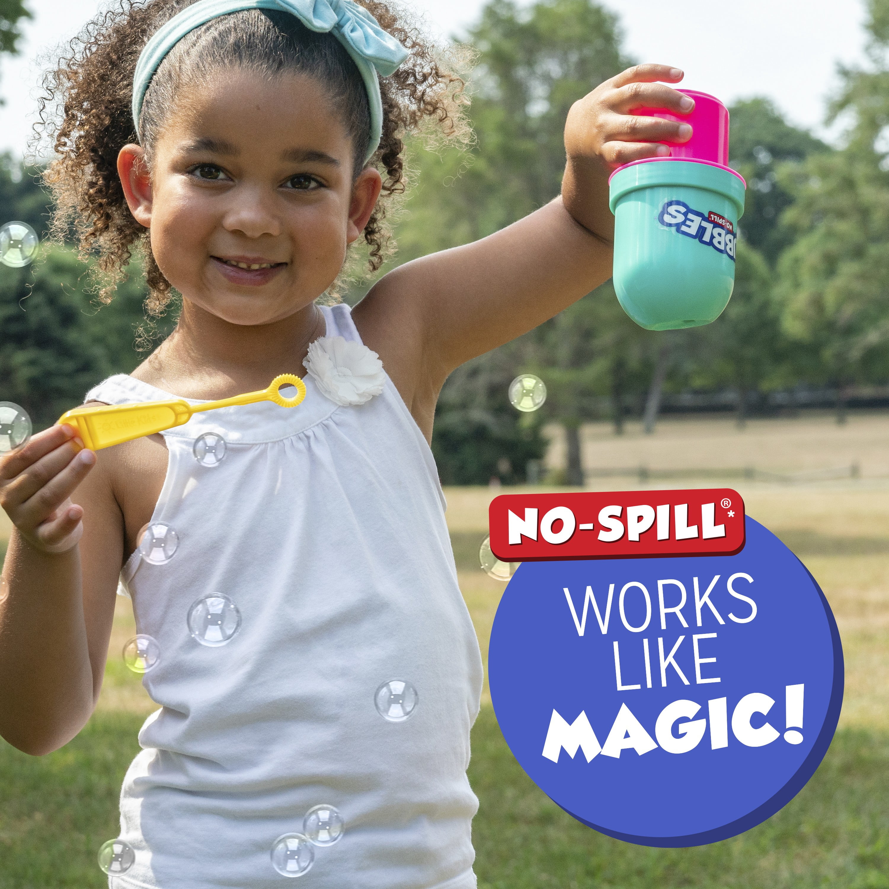 Little Kids Inc. Fubbles No-Spill Bubble Tumbler. Ages 3 & up