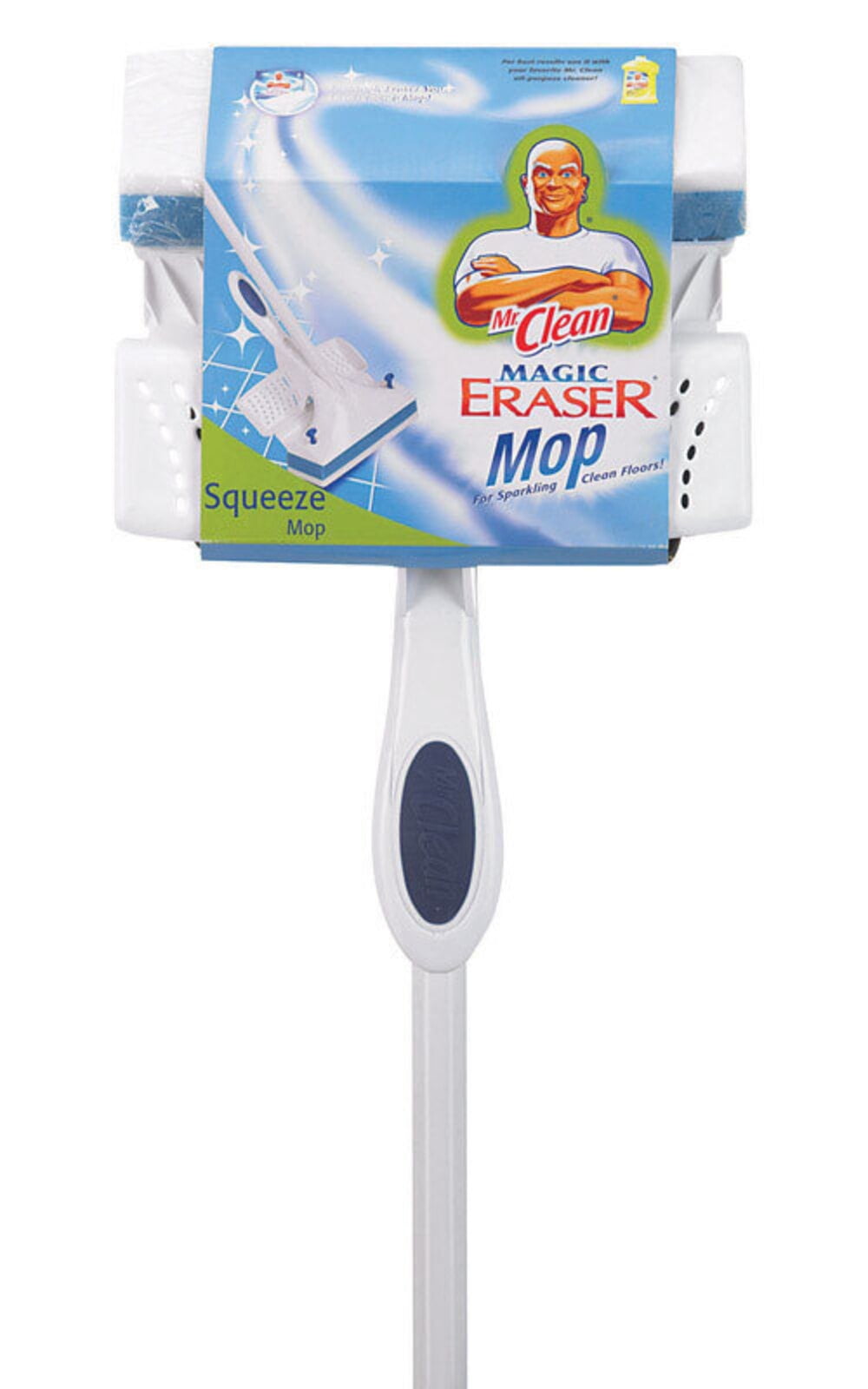 Mr. Clean Microfiber Twist Mop With Magic Eraser Scrubber : Target