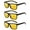 Yellow/Yellow/Yellow, variant on Polarized sunglasses for men and women, Mens Sunglasses Polarized UV protection Lightweight Sun Glasses for Driving Fishing Golf