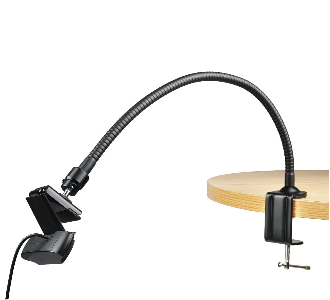 Acetaken Webcam Stand-25 inches Flexible Arm Clamp Holder for Logitech C920 StreamCam Brio C922 C930 C925 C615 Webcams