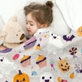 thumbnail image 4 of JML Halloween Themed All Season Throw Blanket for Adults - Soft and Cozy 60"x80" Perfect for Home Decor and Trick-or-Treat, 4 of 8