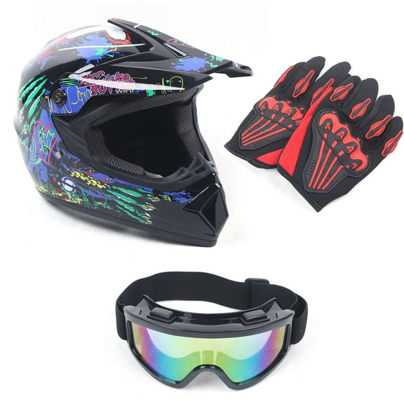 Motorcycle Dirt Bike Motocross Off Road Helmets , Unisex , Adult Racing Helmet