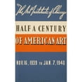 thumbnail image 3 of Anonymous 17x24 Black Modern Framed Museum Art Print Titled - Half a Century of American Art (1939), 3 of 5