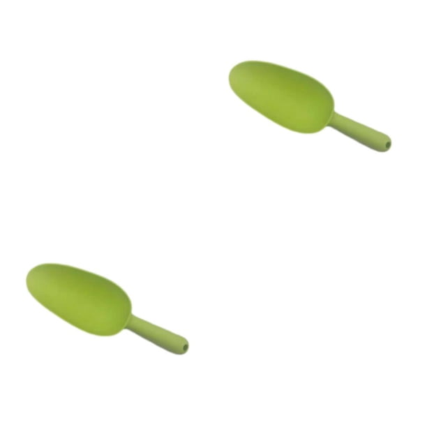 Monstrate Pala ergonómica de plástico de 2 uds, herramientas de jardinería cómodas y eficientes, pala de arena, verde tierno verde tierno 2Conjunto