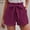 Purple, variant on uublik Shorts for Women with Pockets Summer Super Soft Shorts Casual Summer Blue