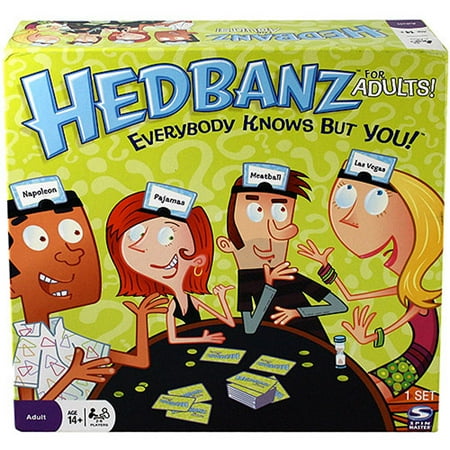 Spin Master Games Hedbanz Game for Adults - Walmart.com Spin Master Games He