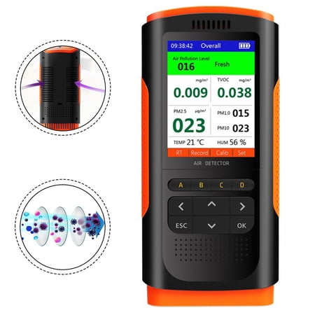 Air Quality Monitor PM2.5 Air Pollutant Carbon Dioxide Meter Analyzer