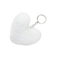 thumbnail image 5 of Heart Shape Hair Pendant Handbag heart shape Decor Keychain Key Buckle Ring Shoulder Bag Hanging Ornaments, 5 of 5