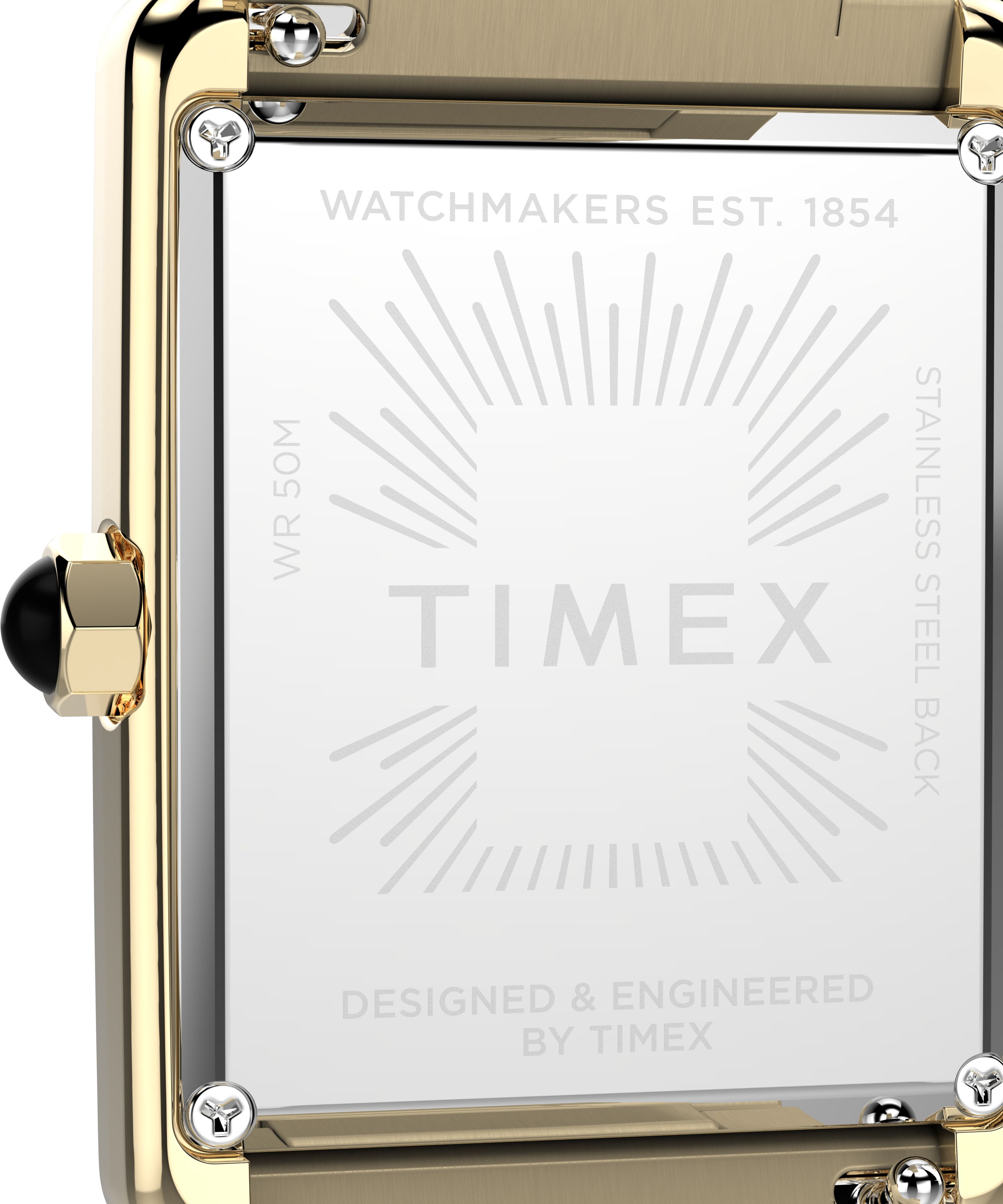 Timex Women's Hailey 24mm Watch - Gold-Tone Bracelet Cream Dial Gold-Tone Case