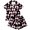 p-538Black1227, variant on CAIVO Girls Halloween 2 Piece Pajama Sets Soft Sleepwear Cute Printed 2 Piece Pajama Sets Comfortable Nightwear For Kids Pyjamas