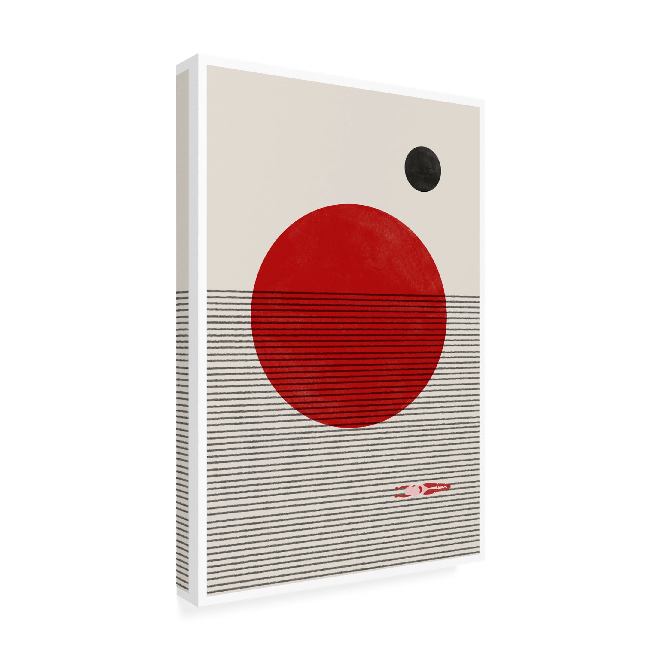 Trademark Fine Art THE MIUUS STUDIO Swimming To You Canvas Wall Art