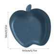 thumbnail image 3 of Sokhug Apples Shape Plates Impregnable Dinner Plates Dishwasher Microwave Safe Plastic Plates Reusable Lightweight Plates for Kitchen Or Camping 5.7x5.5 Inches, 3 of 9