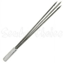 Spearfishing 12" Stainless Steel Pole Spear Tip 3 Prong Head Paralyzer