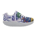 thumbnail image 3 of Haiti Flag Pattern Ladies Spring Autumn Non-slip Casual Walking Shoes Shock Absorption Lace Up Breathable Sneakers Custom Image, 3 of 5