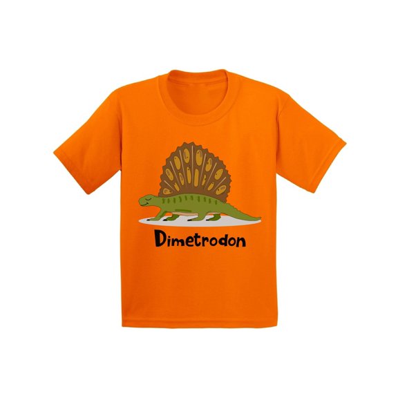 Awkward Styles Dimetrodon Dinosaur Youth Shirt Dinosaur Shirt for Boys Cute Dinosaur Outfit for Girls Dinosaur Gifts for Kids Dinosaur Birthday Party Spirit Animal Shirt Kids Dinosaur Clothes