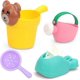 thumbnail image 1 of Beach Toys for Kids, Play Sand Toys for Toddlers, Baby Bath Toys, Animal Bucket, Sprinkler Can, Spoon and waterwheel, Summer Beach Toys for Children T, 1 of 4