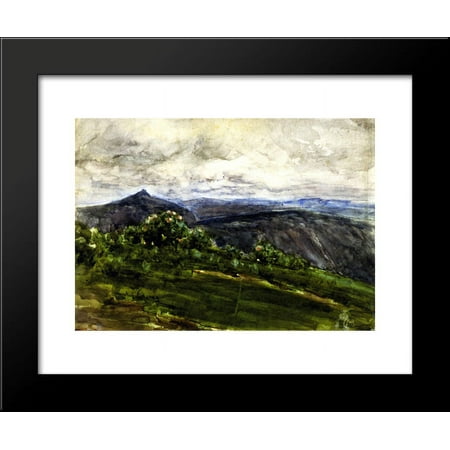 Mountain Landscape, Highlands, North Carolina 20x24 Framed Art Print by Henry Ossawa Tanner