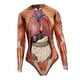 thumbnail image 2 of Traje de baño de una pieza para mujer, protección solar, surf, playa, estiramientos, yoga L o XL, 2 of 9