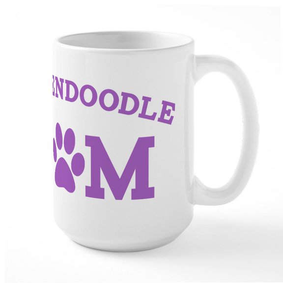 CafePress - Goldendoodle Mom - 15 oz Ceramic Large White Novelty Mug