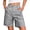 Gray A, variant on Enjoytime Cargo Shorts Women Solid Color Button Zipper Casual Travel Outdoor Plus Size Shorts for Workout Athletic Gym Army Green XXXL