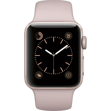 Open Box Apple Watch Series 2 GPS 38mm PINK Aluminum Case Pink Sport Band