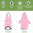 thumbnail image 3 of Uemuo Pink Bows for Winter Dog Hoodie Sweatshirts with Pockets Warm Dog Clothes for Small Dogs Chihuahua-XX-Large, 3 of 8