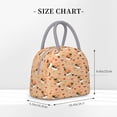 thumbnail image 2 of Balery Funny Sushi Bolsa de Almuerzo para Mujeres, Caja de Almuerzo, Bolsa de Almuerzo Pequeña Impermeable, Tote de Almuerzo Reutilizable con Gran Capacidad, 2 of 6