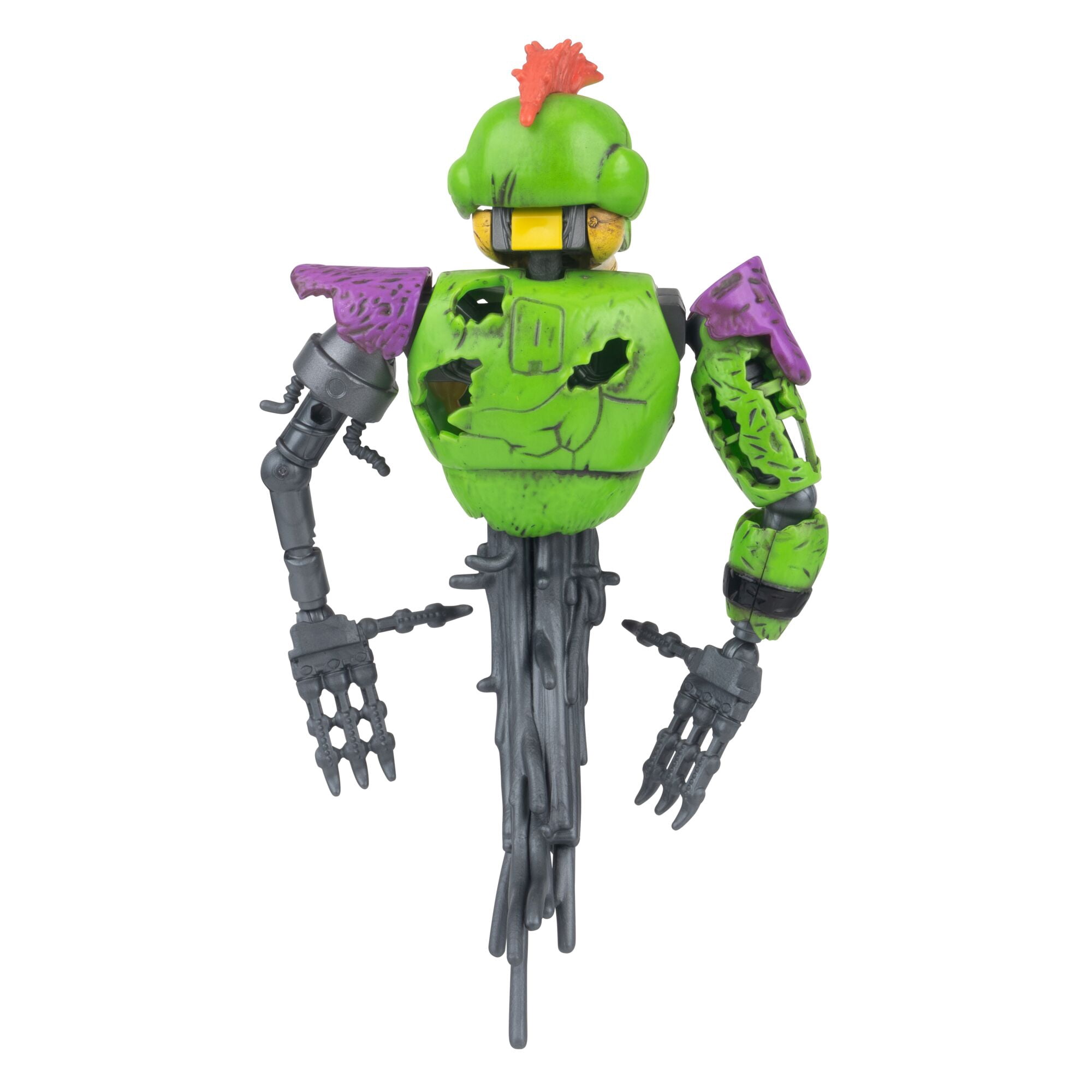 Five Nights At Freddy's 6 inch Endo-Series Collectable Figure - Glamrock Endo with Montgomery Gator Parts & Shattered Montgomery Gator Parts