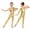 Gold, variant on Sport Unitard for Girls One Piece Bodysuit Full Body Catsuit Gymnastics Ballet Leotard Disco Dance Clothes Hot Pink 16
