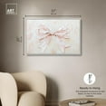 thumbnail image 5 of Relief Ribbons Canvas Fashion Wall Art by Art Remedy, White Frame, 36 x 24, 5 of 7