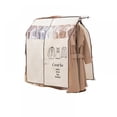 thumbnail image 2 of Moisture-Proof Garment Bags for Closet Storage,Dust Bag for Hanging Clothes Storage,Wardrobe Clothes Cover, 2 of 3
