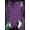 Purple Black Green, Pattern 9, variant on ODIKA 8'x10' Washable Area Rug Guitar Music Notes Vintage Rock Distressed Grunge Hip Border for Dining Room, Large Office, Lounge, Non-Slip Chair-Friendly Mat