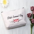 thumbnail image 4 of Bride Makeup Bag Bridal Shower Gifts Bachelorette Party Cosmetic Bag Wedding Gifts Engagement Bride Gifts Miss to Mrs Bride to Be Gifts, 4 of 7