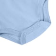 thumbnail image 4 of Busydd Baby Girl Romper 0-24 Months Long Sleeve Round Neck Cotton Infant Boy Clothes Comfy Breathable Solid Color Baby Romper Onesie 0-3 Months, 4 of 5