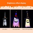 thumbnail image 4 of Halloween Ghost Hanging Decoration Outdoor Decor With LED Light, Halloween Haunters Animated Hanging Floating Up And Down White Ghost Prop Decoration, 4 of 4