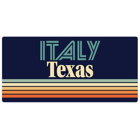 

Italy Texas 5 x 2.5-Inch Fridge Magnet Retro Design