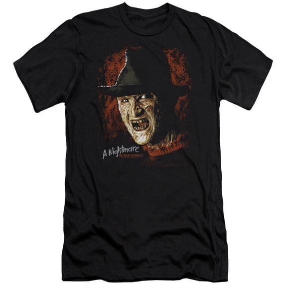 Nightmare On Elm StreE.T. Worst Nightmare S/S Adult 30/1 T-Shirt Black