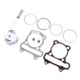 thumbnail image 4 of Conjunto de de Pistón GY6 150cc 57,4mm para Motocicleta Scooter Dirt Bike Sunnimix Kit de juntas de pistola de anillos de pistón, 4 of 7