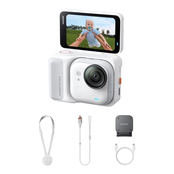 Cámara Insta360 GO Ultra Standard Bundle 4K 60fps Magnética con IA Ligera