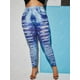 thumbnail image 2 of 3D RAIPADO IMPRESIÓN PULSO TAMAÑO MÁS TAMAÑO DE TAMAÑO Rosegal Leggings de talla grande, 2 of 5