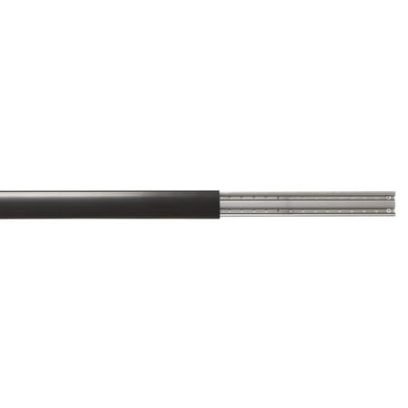 Rubbermaid Garage FastTrack Rail 48 in. Hang Rail, Black