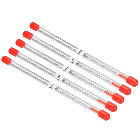 Uxcell 5Pcs Air Brush Needle Only Replacement Parts 0.3mm for Air Brush Nozzle Art Craft