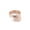 Rose gold, variant on Titanium Steel Jewelry Diamond Heart Ring For Women Casual Plated Gold Rose Gold Finish Fashion Accessory Glow