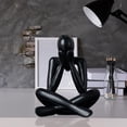 thumbnail image 2 of Abstract Thinking Plastic Sculpture Modern Figurine Statue for Home Interior Tabletop Shelf Aesthetic Decors, 2 of 8
